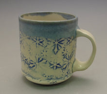 Load image into Gallery viewer, Snowflake Mug with rounded bottom
